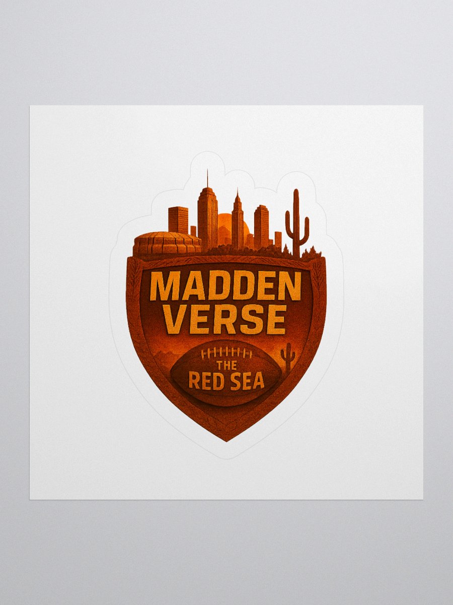 THE RED SEA MADDEN VERSE STICKER product image (1)