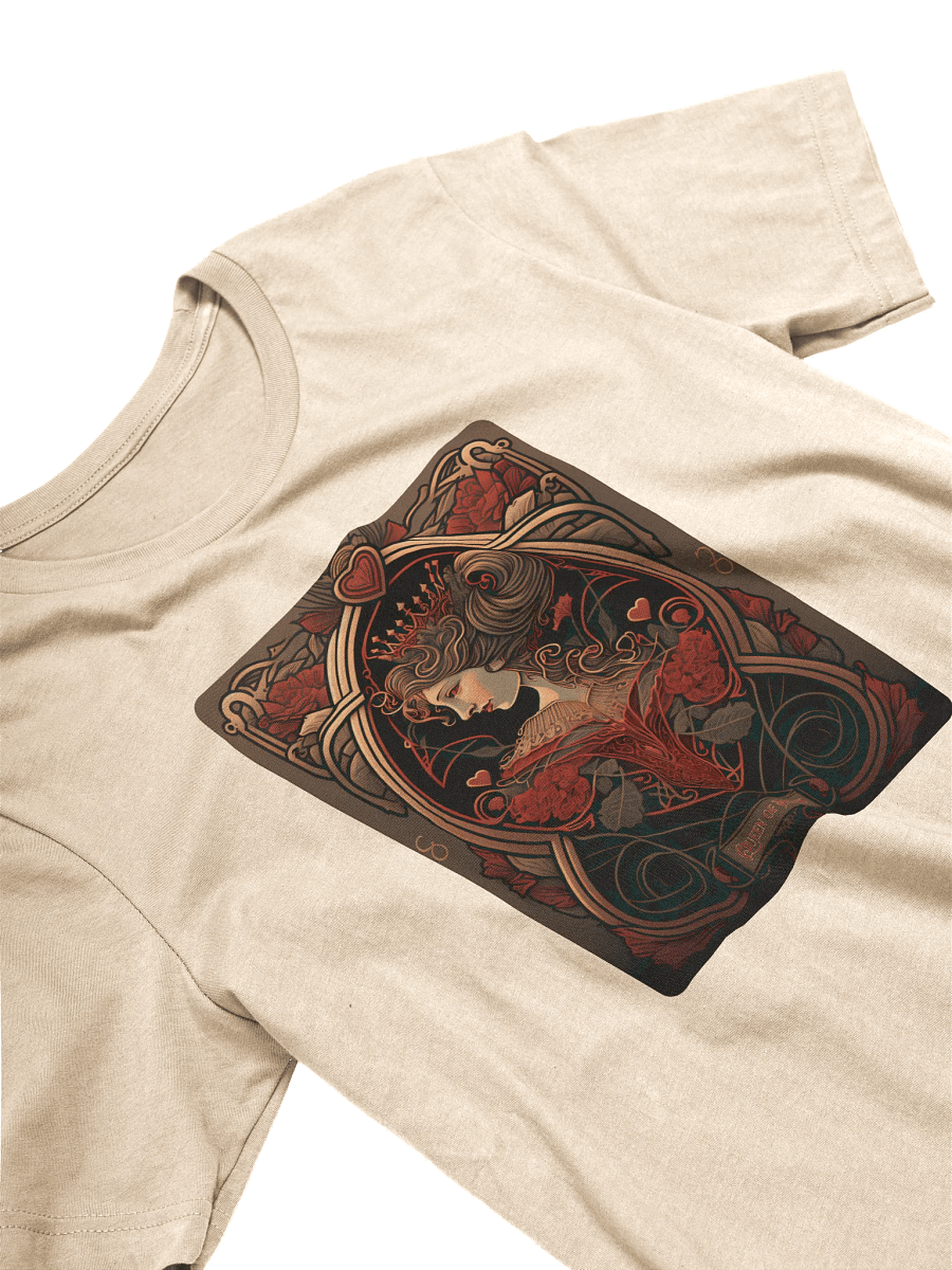 Queen of Hearts Art Nouveau T-Shirt product image (4)