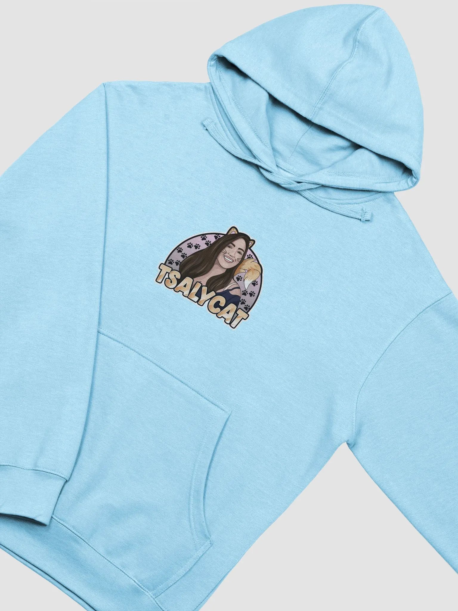 TSAlyCat Blue Aqua Hoodie product image (3)