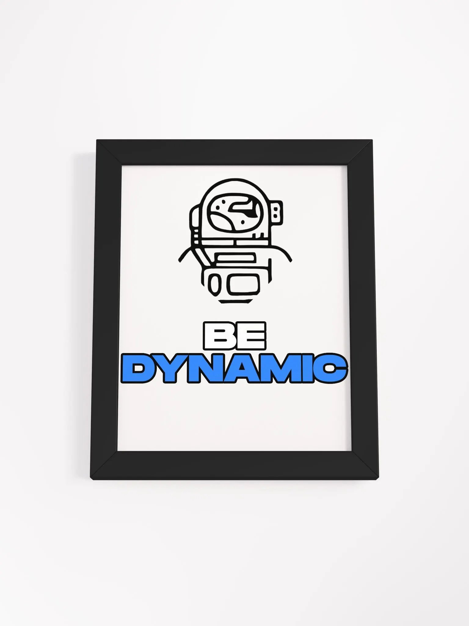 BE Dynamic Framed Poster product image (1)