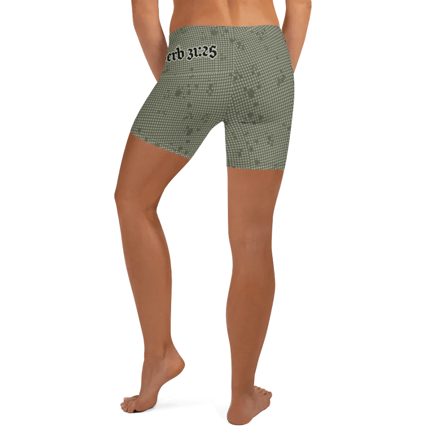 Faithful Camo: Proverb 3:25 Compression Shorts - Desert Night Camo product image (4)