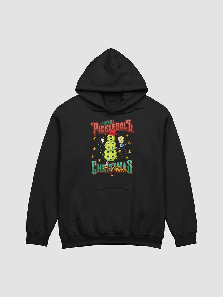 Joyful Pickleball Christmas Cheer Snowman Hoodie product image (1)