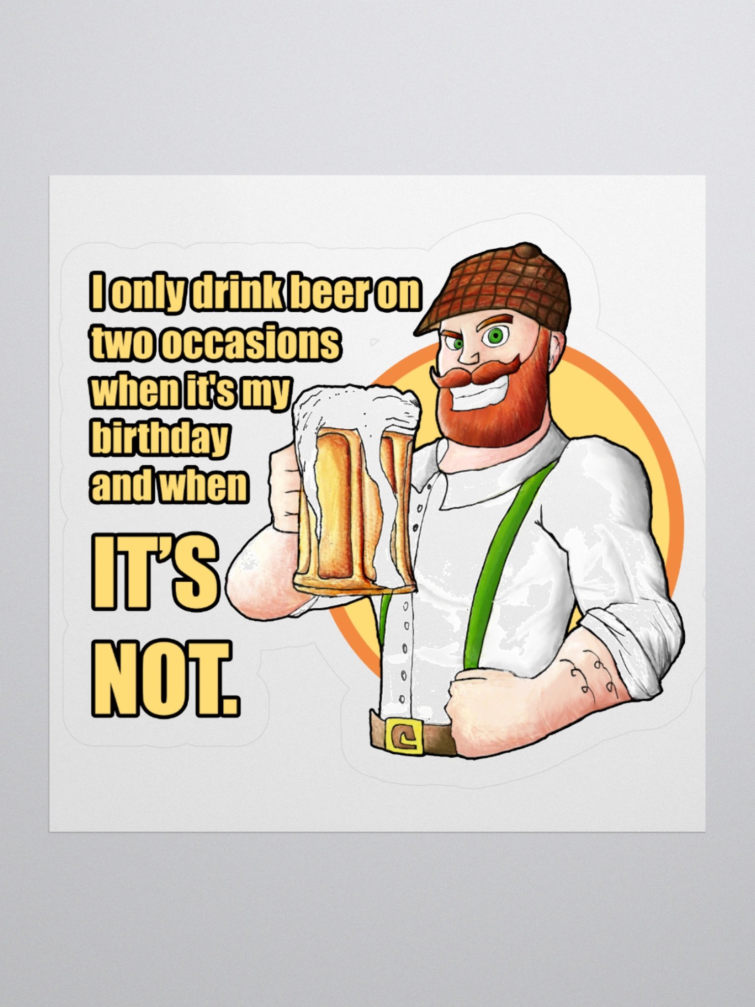 Beer Lad 3 Sticker product image (4)