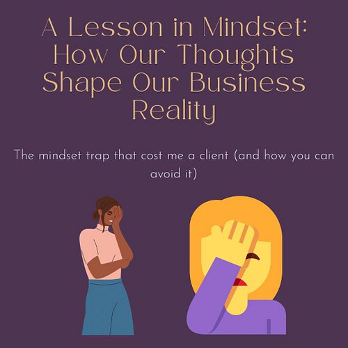 🧠💼 Oops! I almost sabotaged my own business success... and it was all because of my mindset! 😱

Ever wondered how your though...
