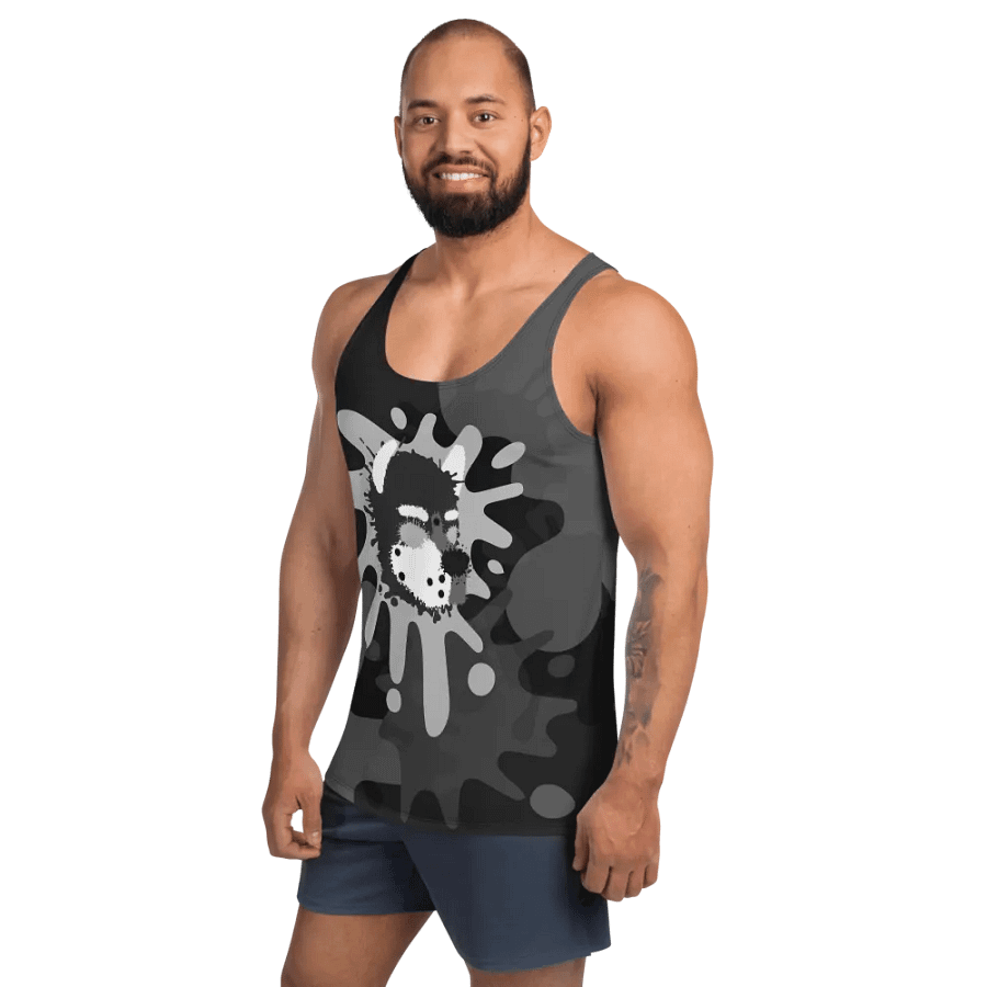 Dark Chaos Splatter Tank - White product image (4)