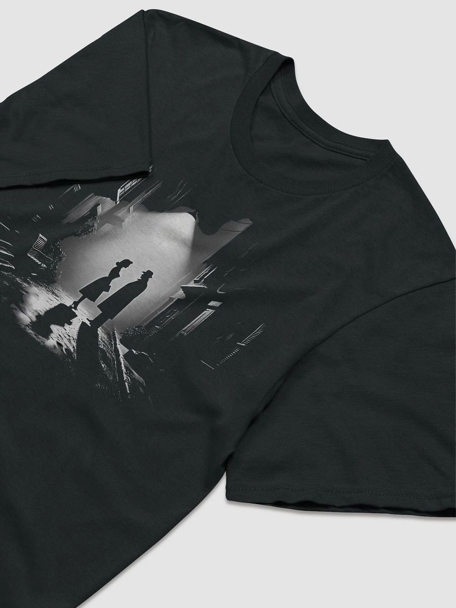 Noir Alleyway Rendezvous (Front Print Womens Tee) product image (2)