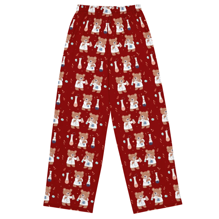 Science Bear Pants - Red product image (1)