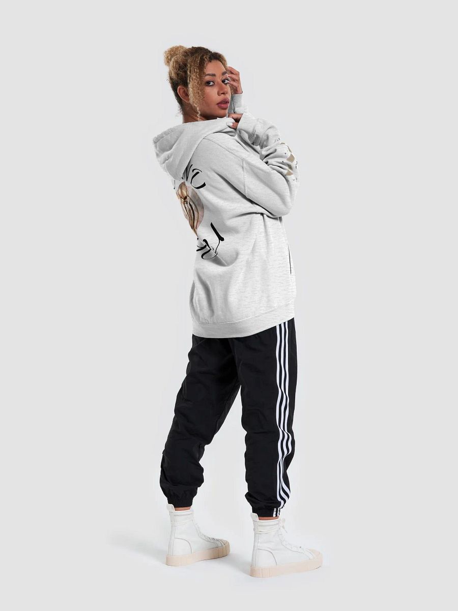 "FOUND YOU" Chibi Ropo Hoodie (with black text) product image (3)