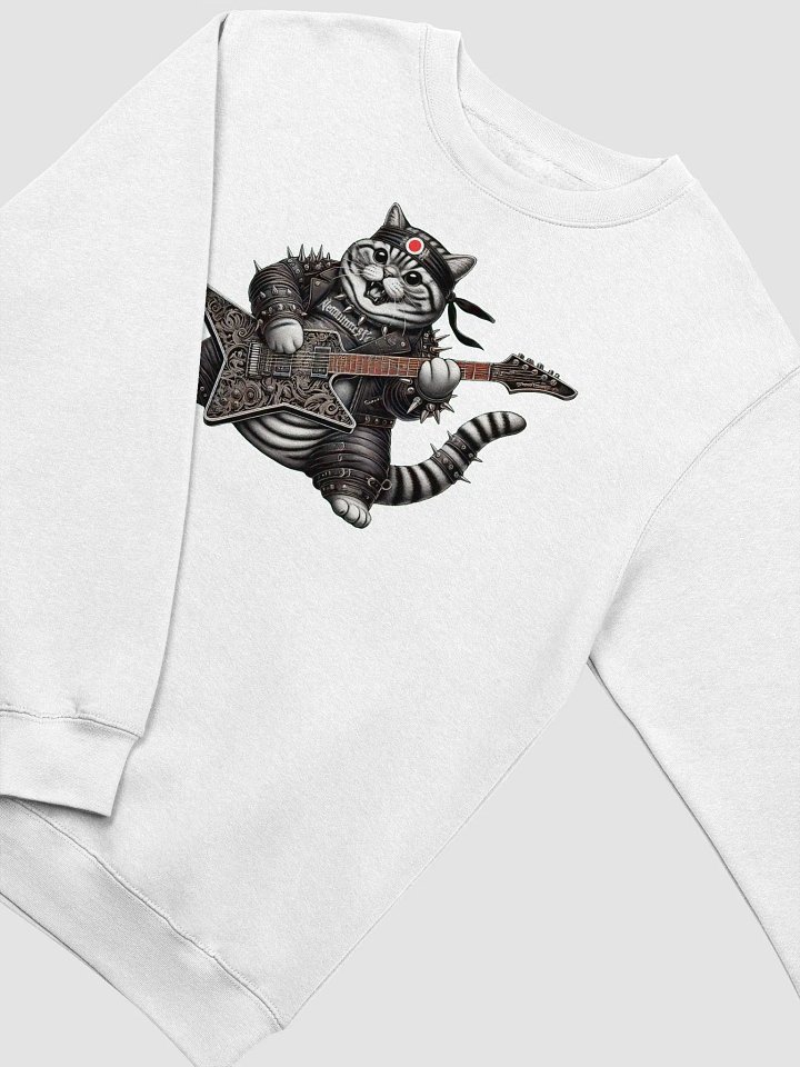 Metal Japan Style Meow Crewneck Sweatshirt product image (1)