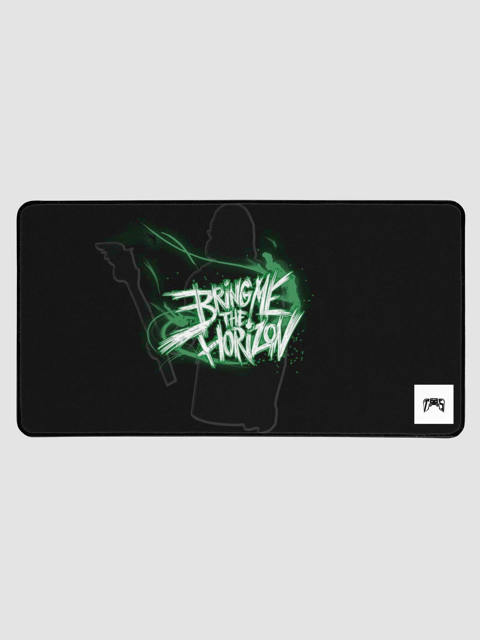 Bring Me The Horizon (Neon Green) Large Desk Mat (Custom) product image (1)