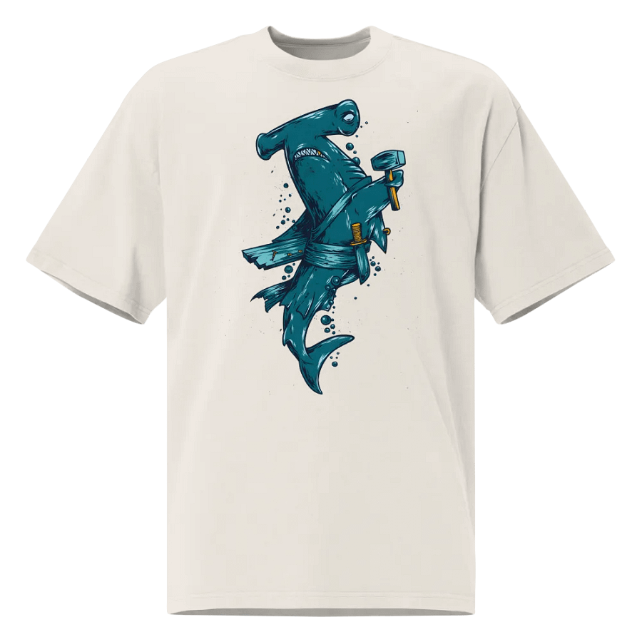 Hammerhead Sensei Oversized T-Shirt product image (1)