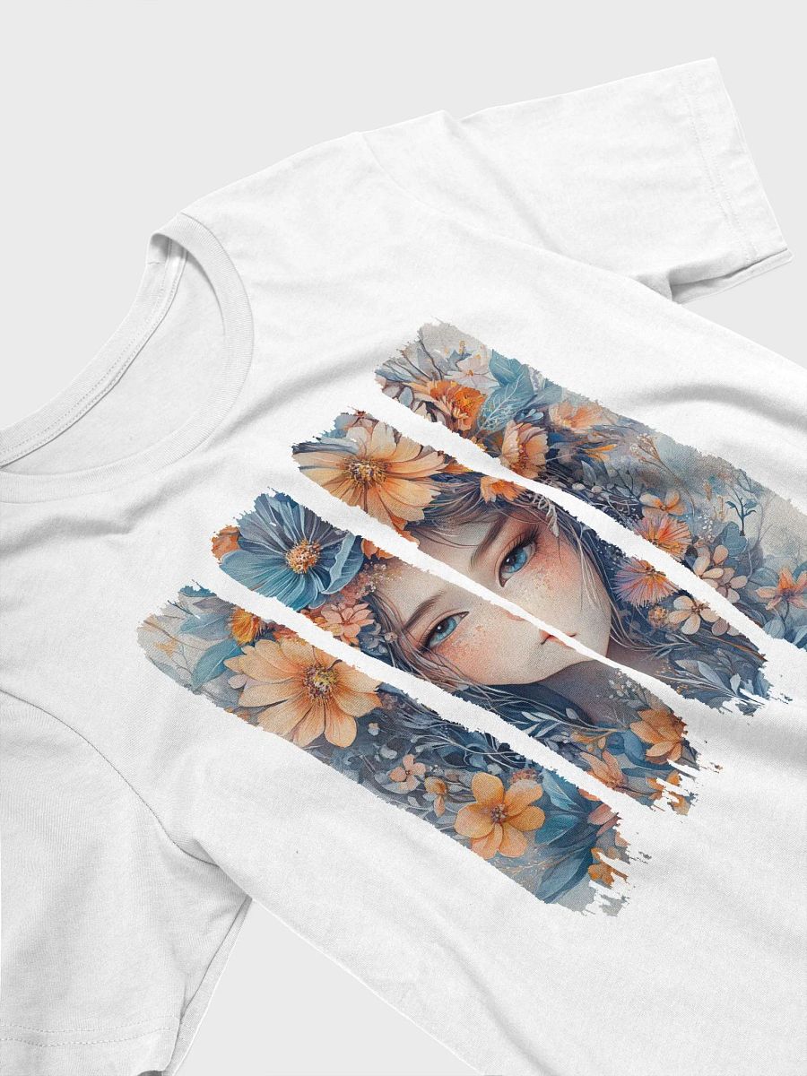 Ethereal Floral Beauty Brushstroke TShirt product image (3)