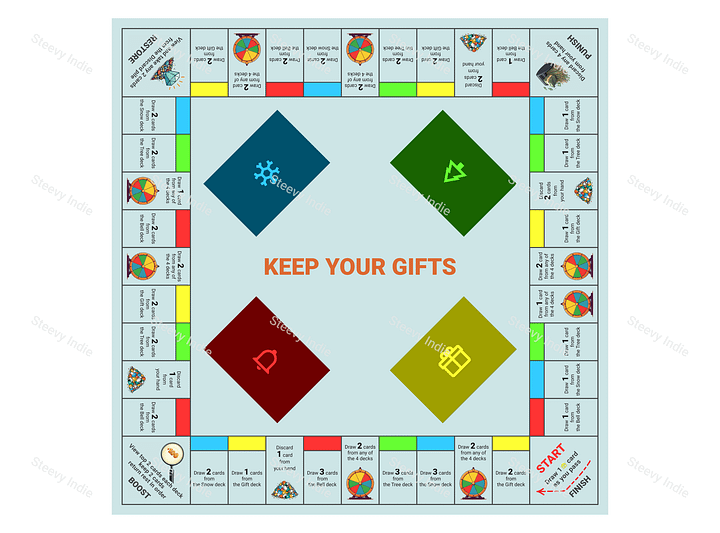 Keep Your Gifts - A Festive Board Game for Family Fun! product image (1)