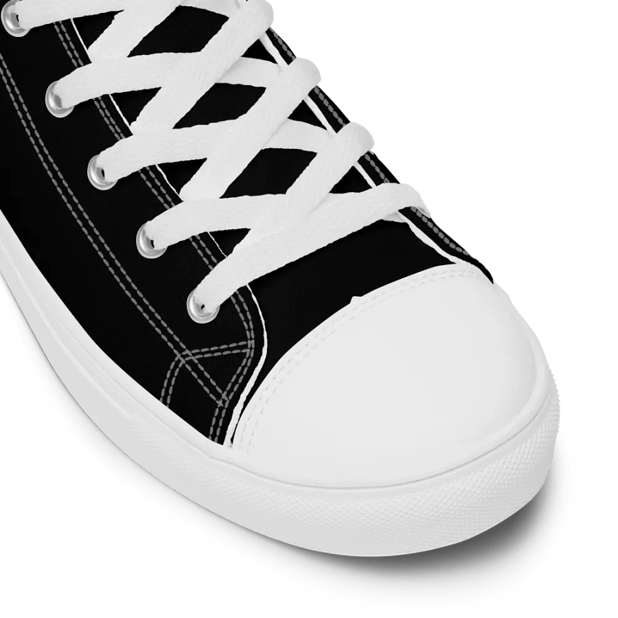 Blessed by God Black High Tops V2 product image (9)