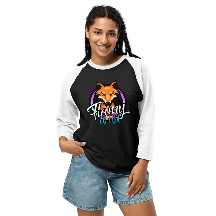 FlamyLeFox BaseBall Tee product image (8)
