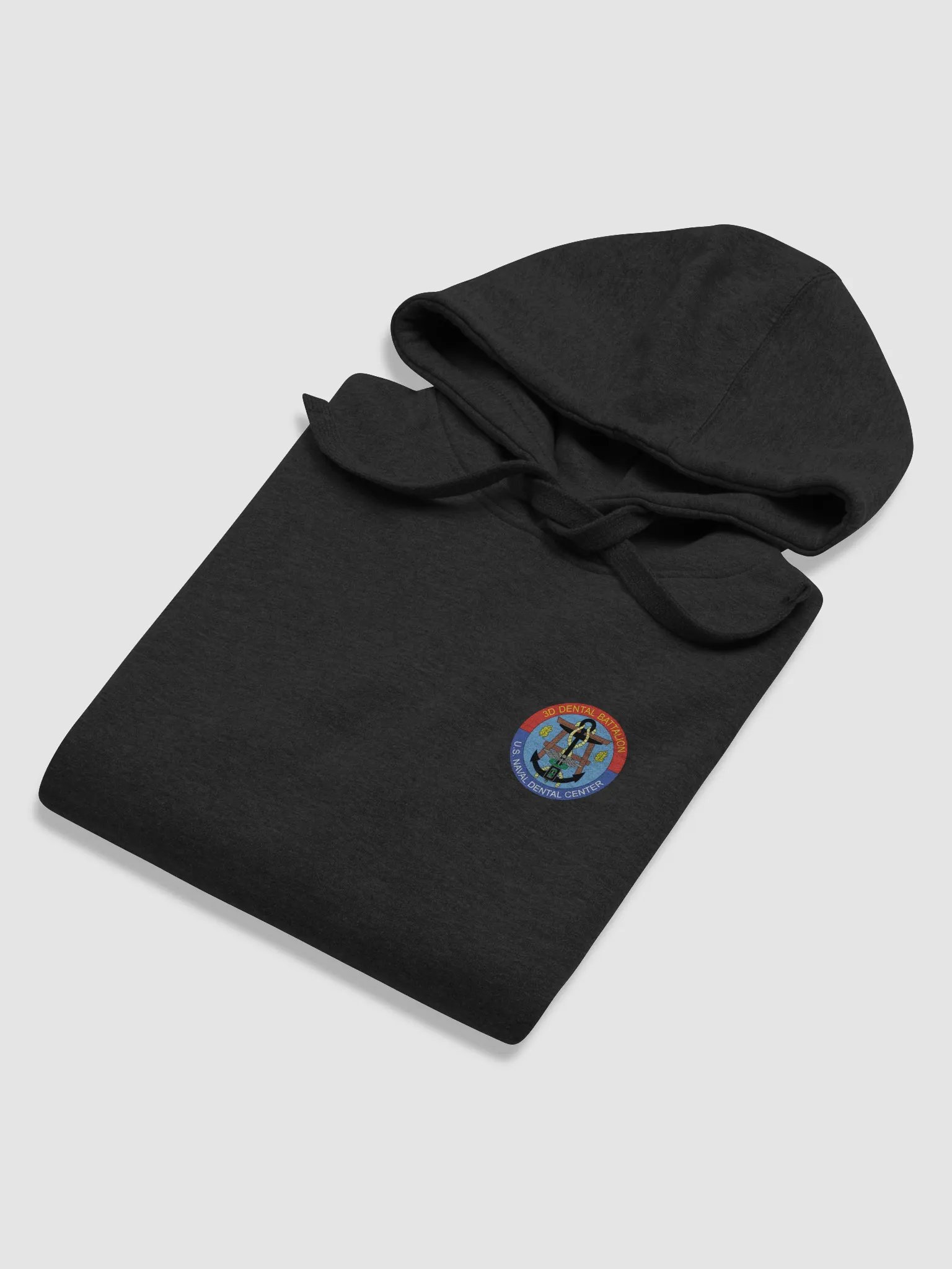 3rd Dental Battalion Dark Hooded Sweatshirt product image (6)