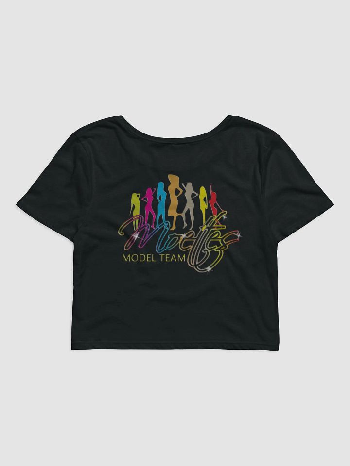 MOETTES PASSION CROP TEE WHT (MODEL TEAM EDITION) product image (5)