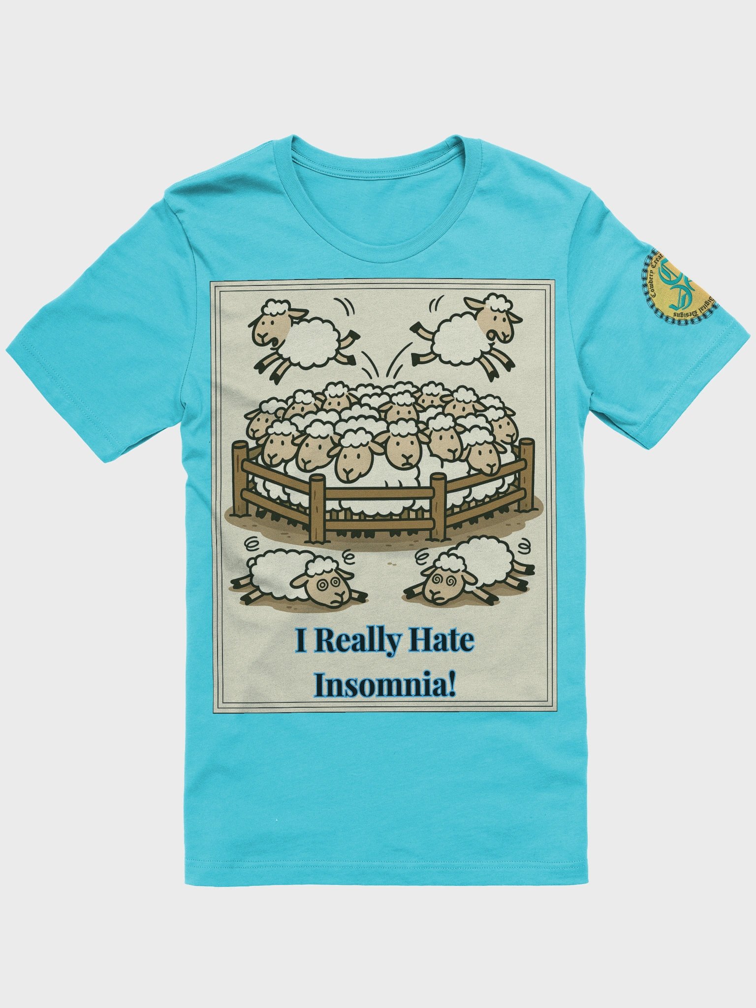 I Really Hate Insomnia (Both) Bella+Canvas Supersoft T-Shirt Colors (6) product image (2)