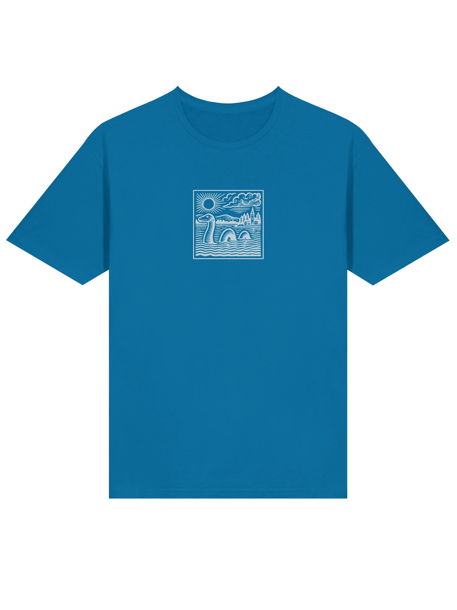 Original TSM Loch Ness Nessie Wood Cut Shirt product image (4)
