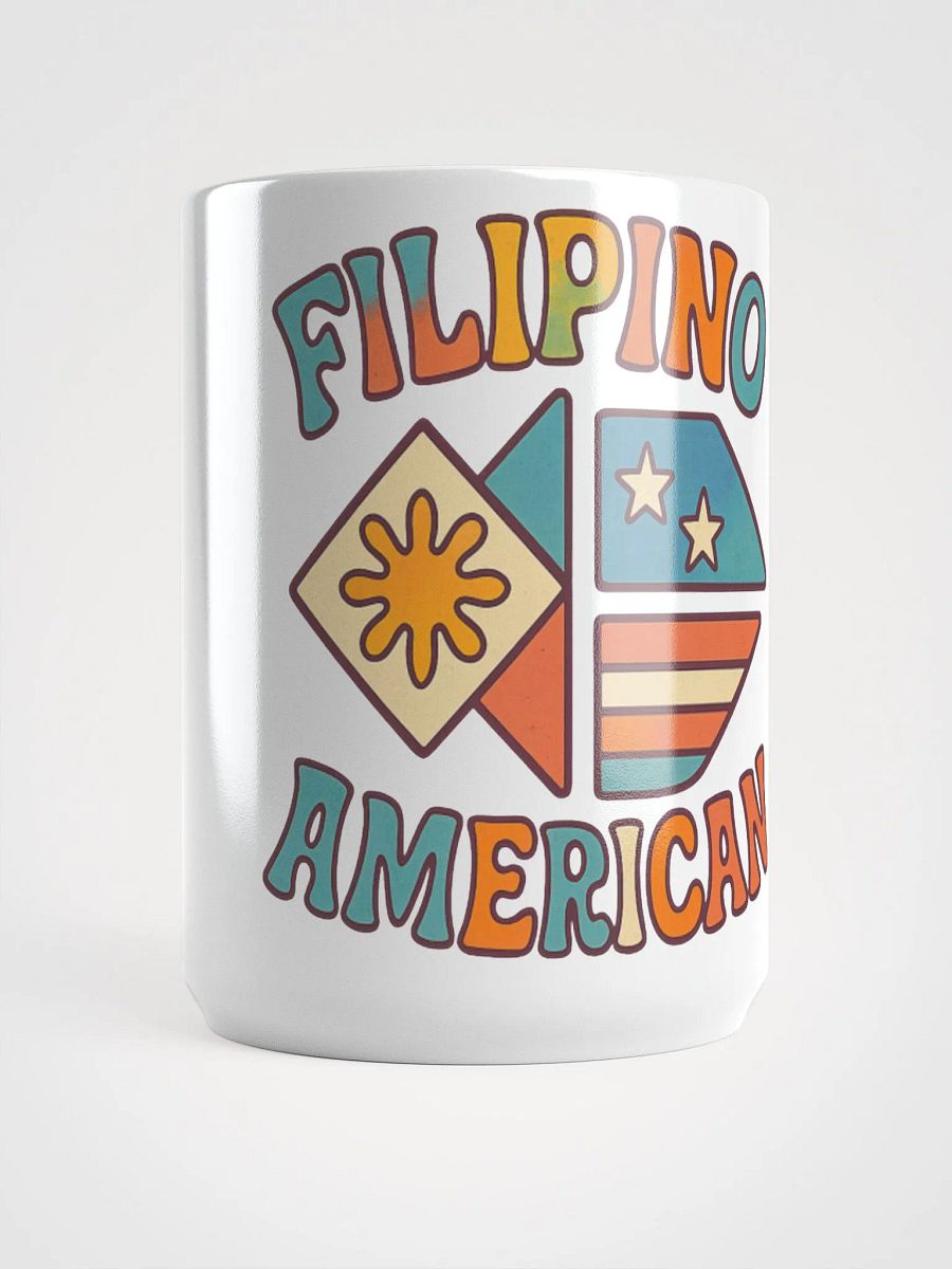 Filipino American Flag Fusion Mug product image (1)