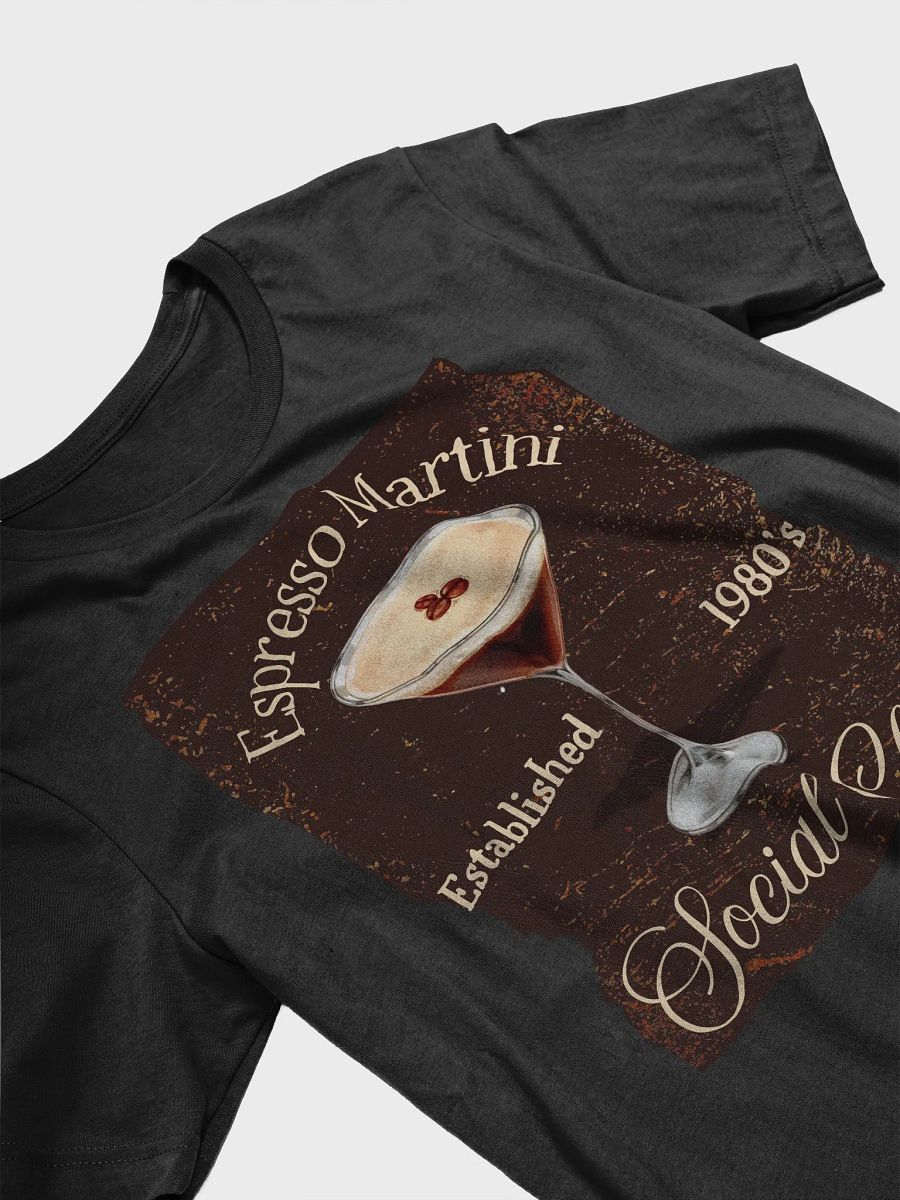 Vintage Espresso Martini Social Club T-Shirt product image (26)