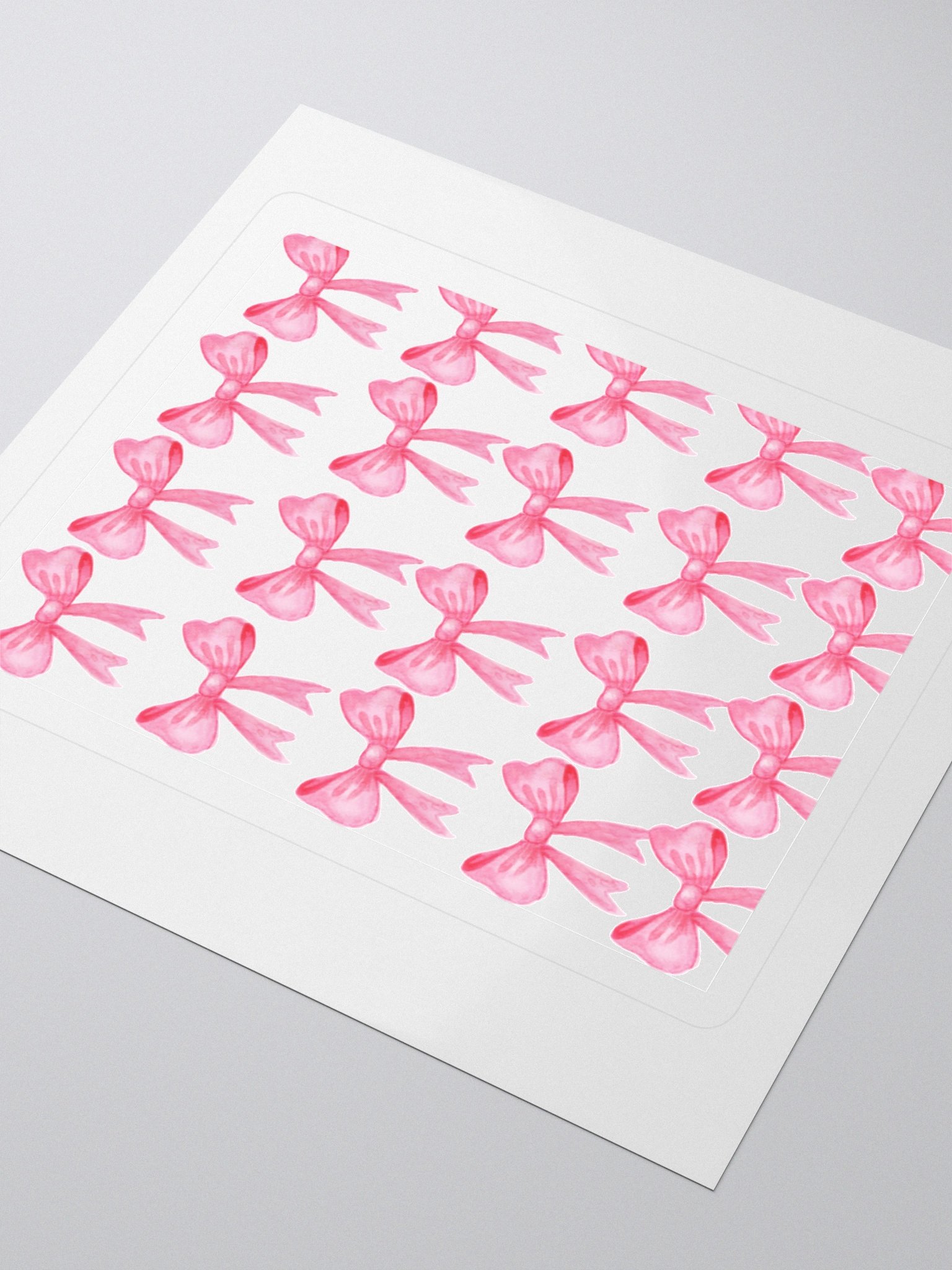 Symphony of Pink Bows Stickers product image (9)
