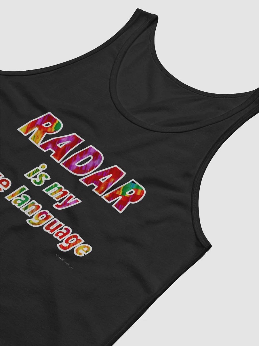 Radar Is My Love Language Tank Top product image (3)