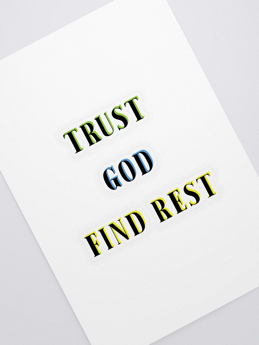 TRUST GOD FIND REST product image (1)