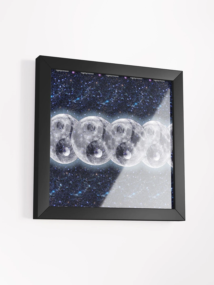 Lunar Yin & Yang - Framed 3D Stereogram Poster product image (12)