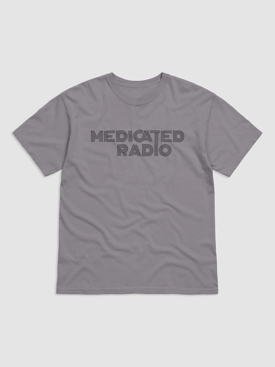 Medicated Radio T-Shirt Black Logo product image (1)