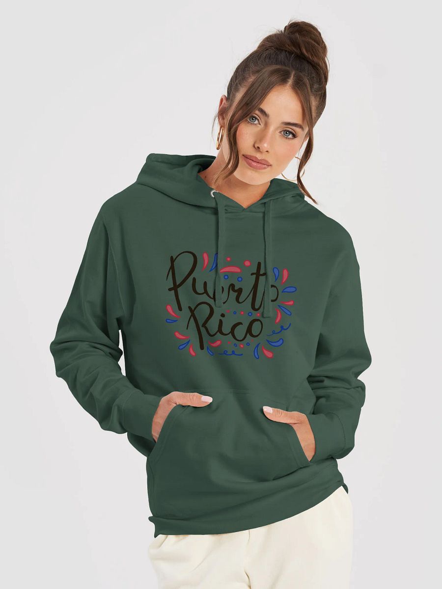 Puerto Rico Festive Script Hoodie product image (31)