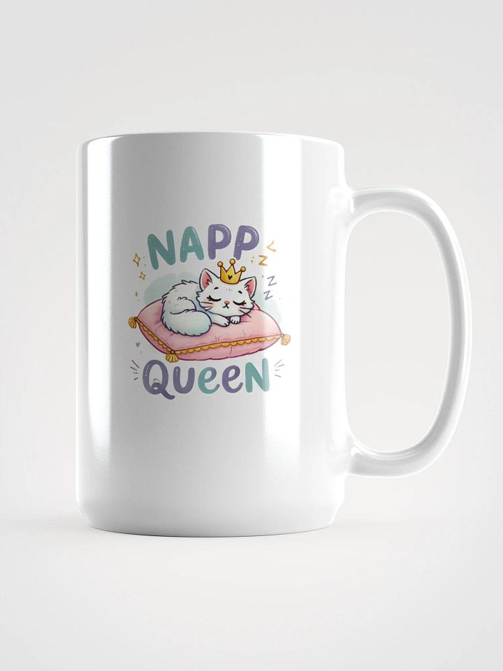 Napping Queen Cat Mug product image (1)