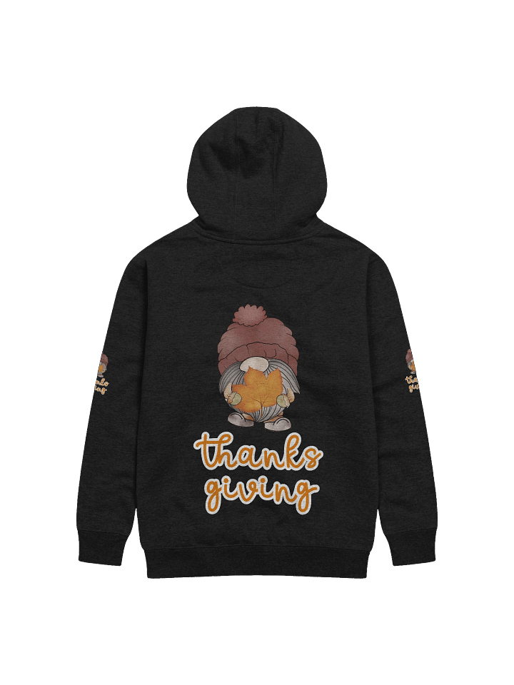 Thanksgiving Gnome Hoodie – Cozy Autumn Leaf Design product image (20)