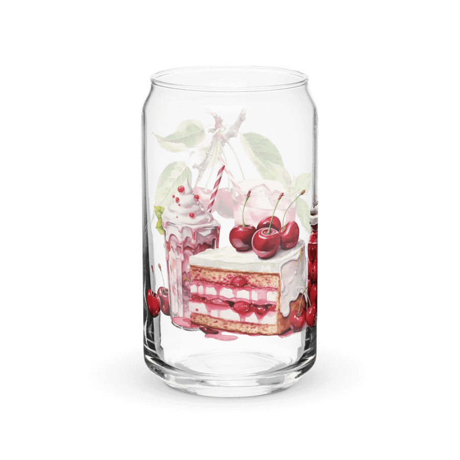 Cherry Bliss Can-Shaped Glass product image (4)