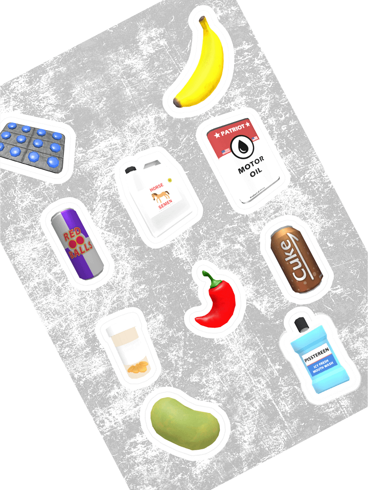 Ingredients Sticker Sheet product image (1)