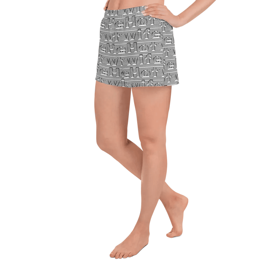 Hotwife Magic 3D illusion athetic shorts product image (4)