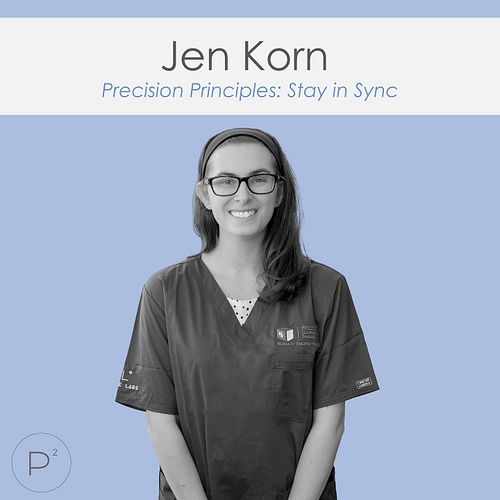 Showcasing our Precision team member, Jen Korn!

Under the Precision Principles
•Precision
•Evolution 
•Communication
She rep...