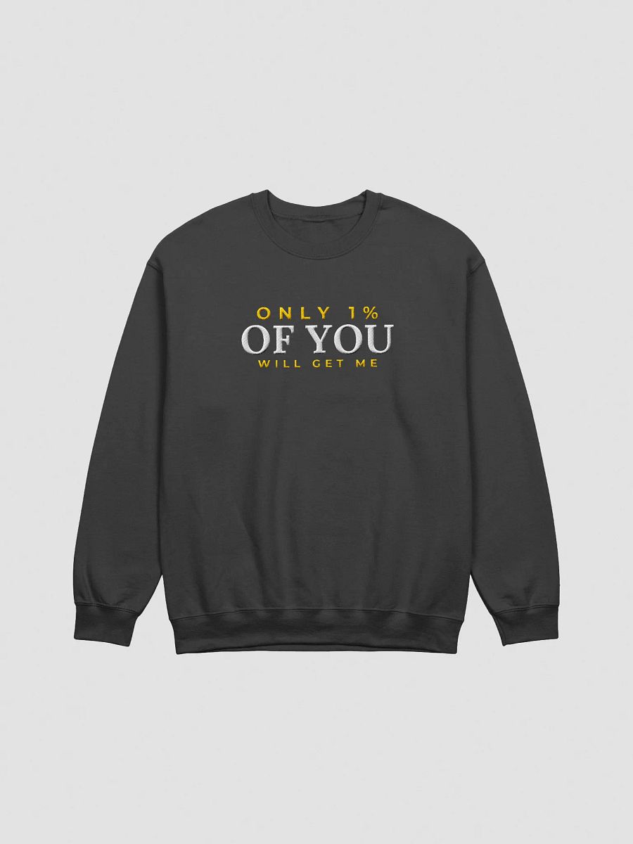 Only 1% Human Design Reflector Embroidered Sweatshirt (Light) product image (5)