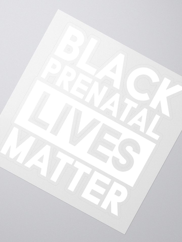 PLM Sticker (White) product image (4)