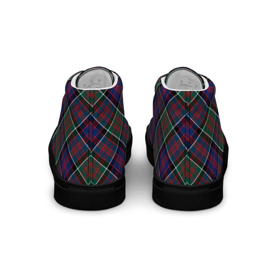 MacDonald Clanranald Tartan Men's High Top Shoes product image (6)