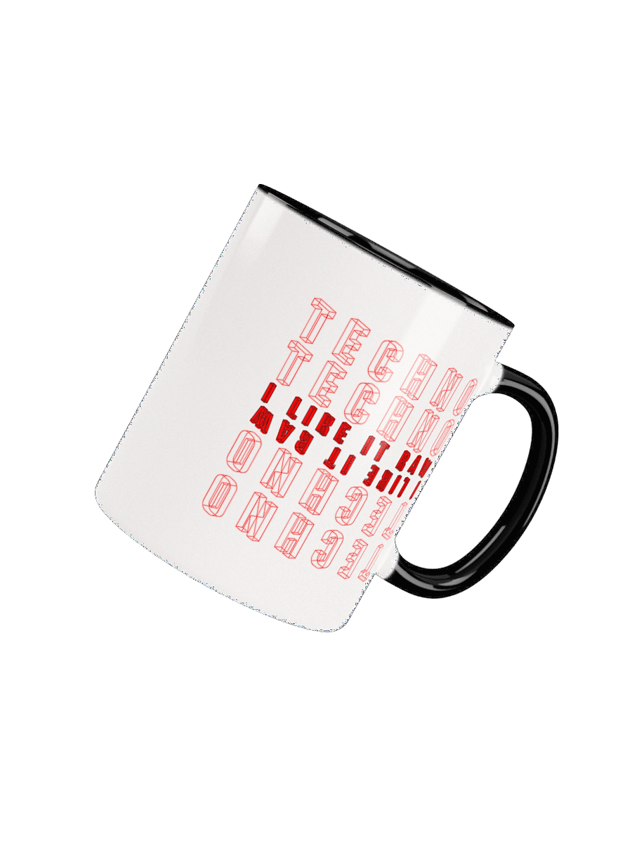 Raw Techno Ceramic Mug product image (7)