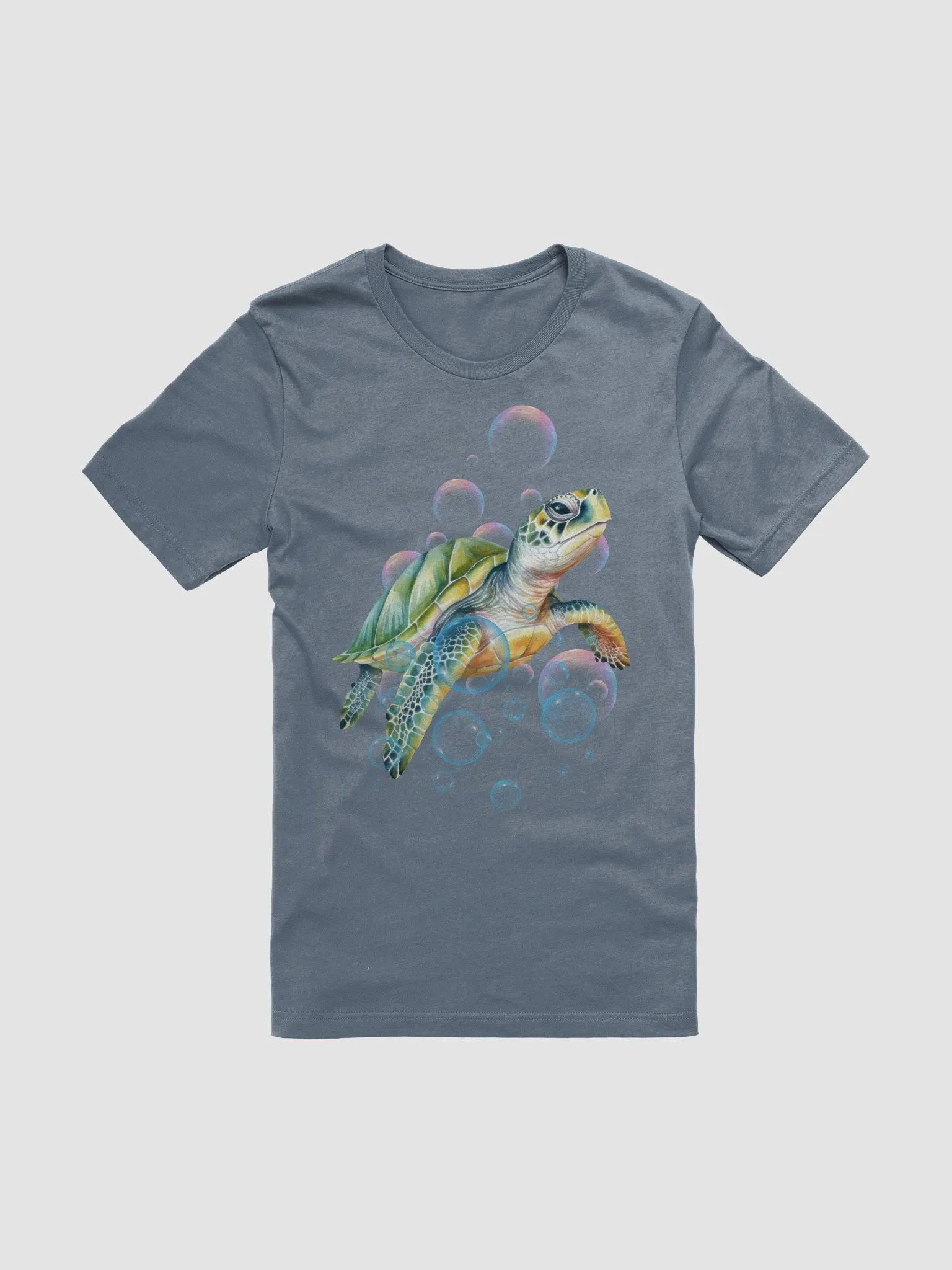 Sea Turtle Bubble T-Shirt product image (1)
