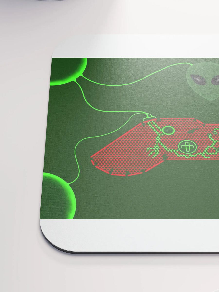 Galactic Alien Gamer Mouse Pad product image (6)