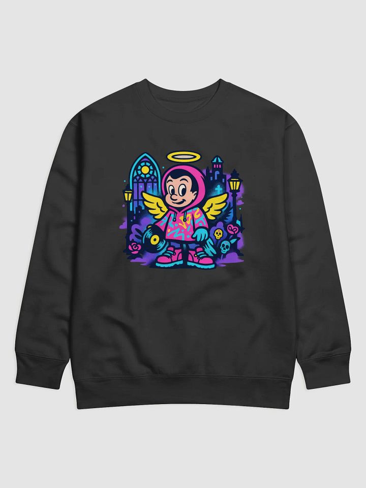 Angel Wings Vinyl Record Hoodie product image (4)