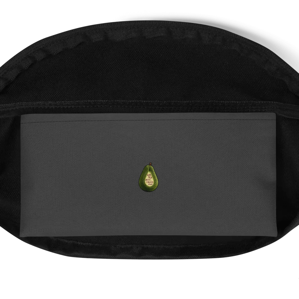 CozyAvocado Dark Gray Fanny Pack Strawberry #1 product image (4)