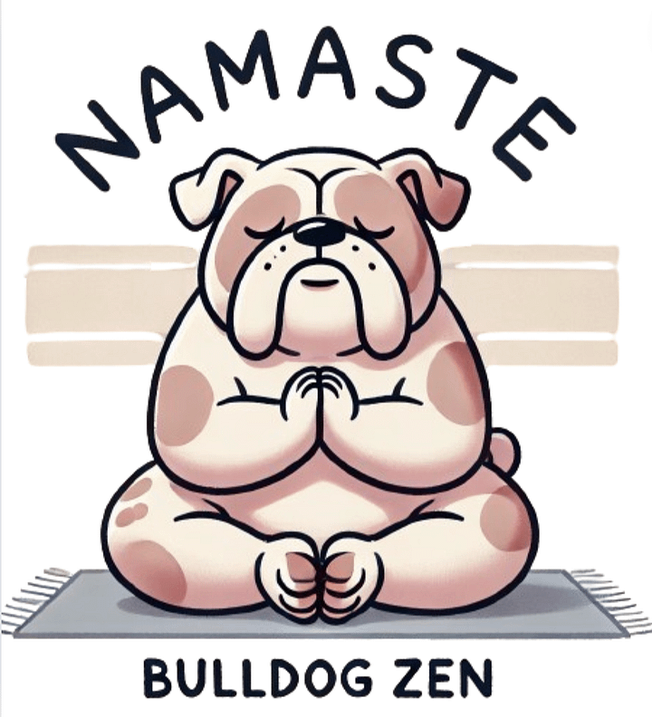 Namaste Bulldog Zen Meditation product image (1)