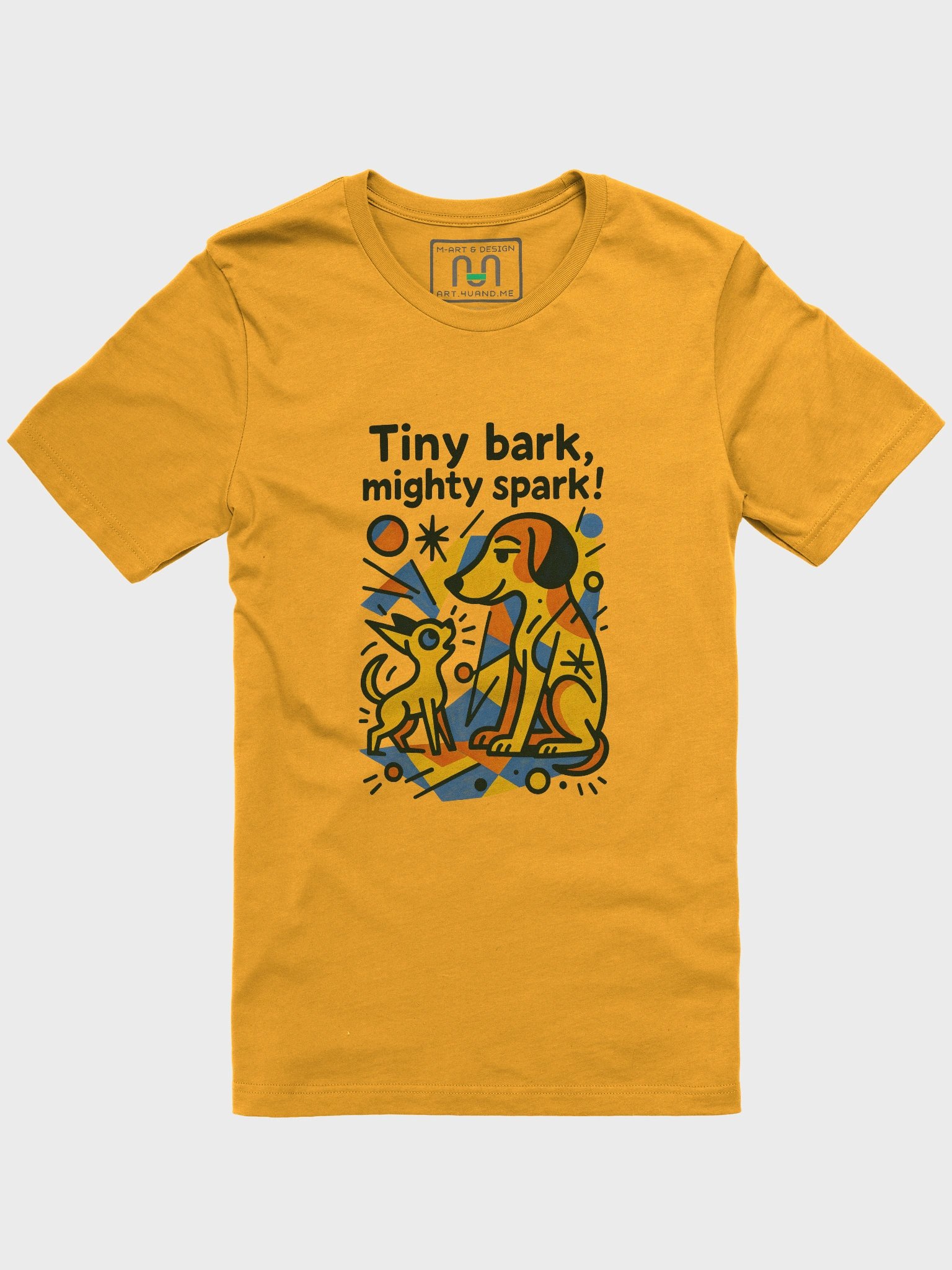 Tiny Bark, Mighty Spark – Statement Tee for Big Personality product image (7)