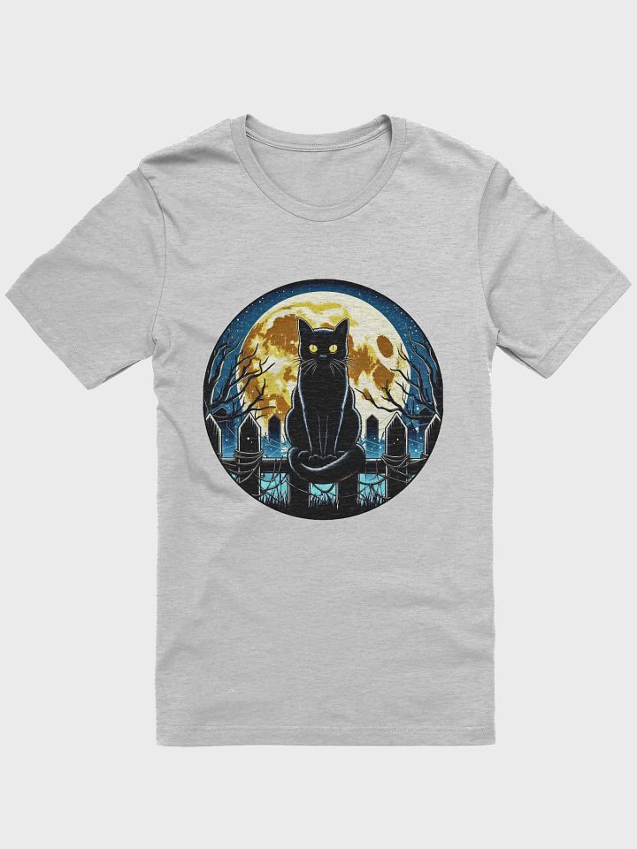 Mystical Moonlight Cat T-Shirt product image (6)