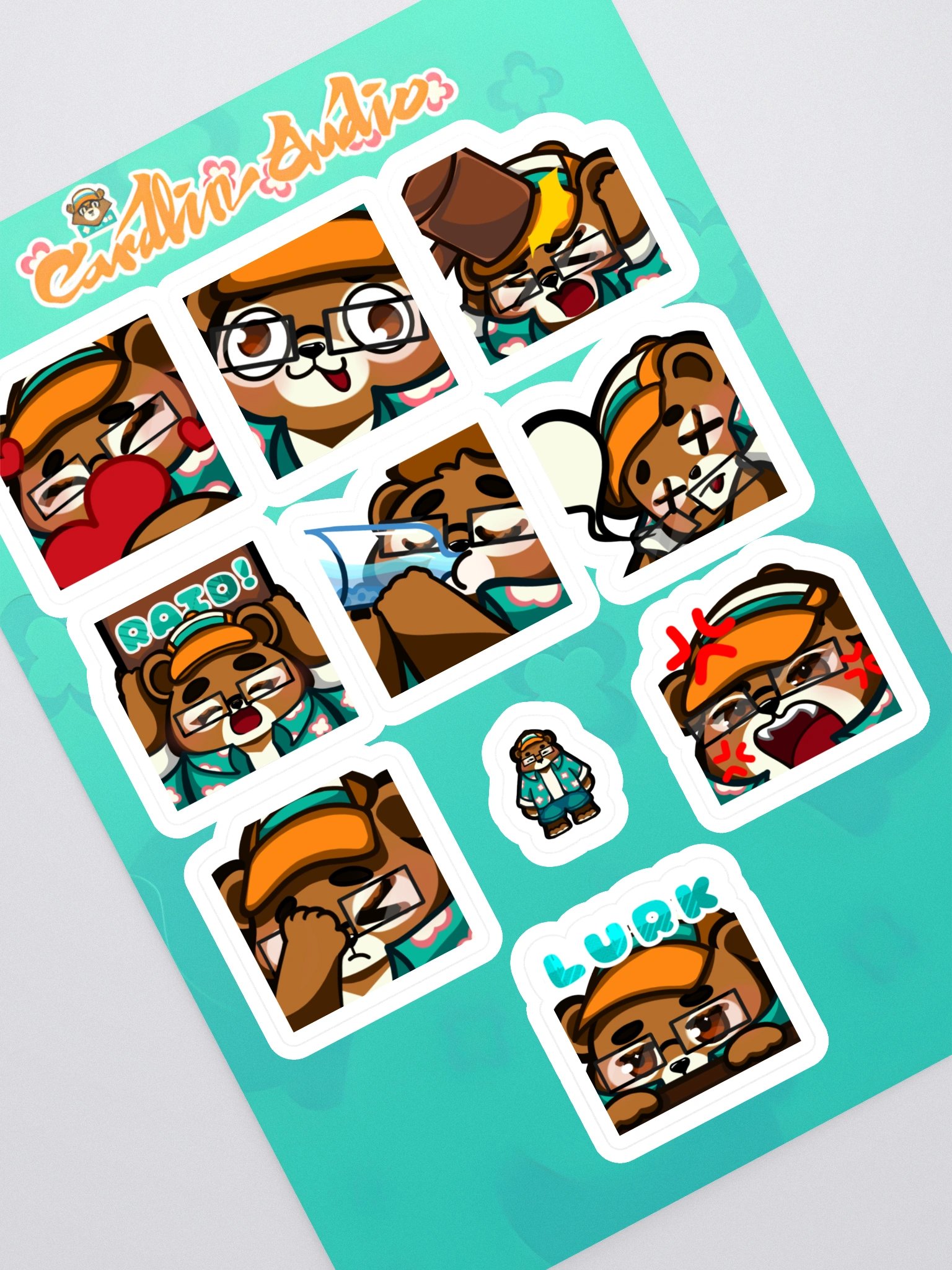 GameObear Sticker Sheet product image (1)