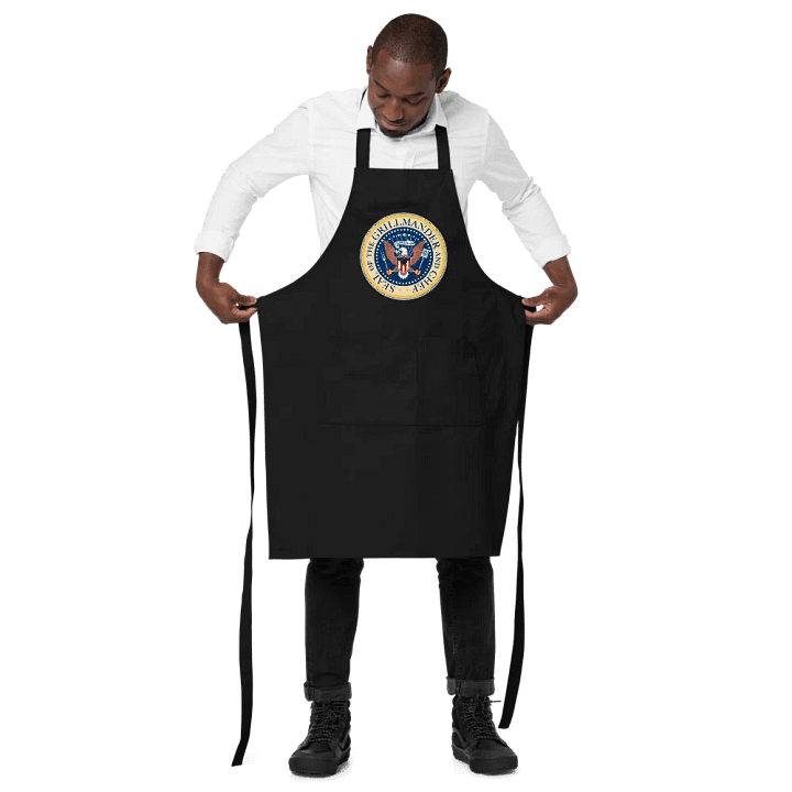 Hail to the Chef Grillmander Cottton Apron product image (2)
